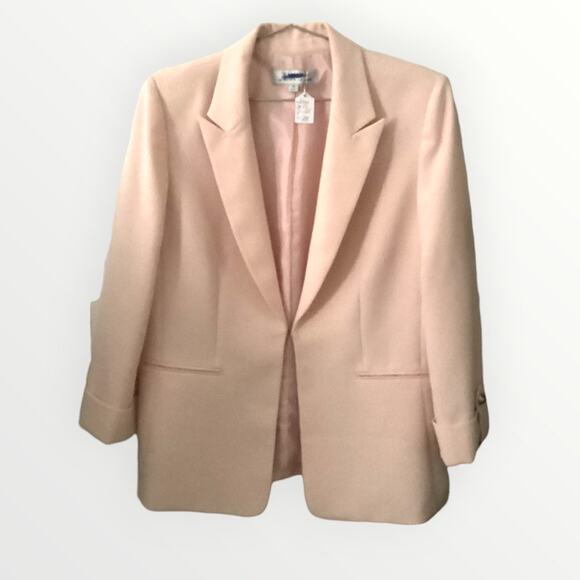 Tahari Single Closure Pink Blazer Size 10 EUC - Picture 1 of 3